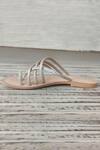 Shop_Sandalwali_Gold Grace Strap Sandals _Online_at_Aza_Fashions