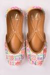 House Of Vian_Multi Color Embroidered Juttis _Online_at_Aza_Fashions