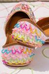 Shop_House Of Vian_Multi Color Embroidered Juttis _Online_at_Aza_Fashions