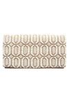 Buy_Kokommo_Beige Embellished Beaded Gatsby Clutch _at_Aza_Fashions