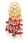 Shop_Hrisha Jewels_Kundan Polki Danglers_Online_at_Aza_Fashions