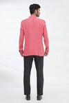 Shop_Gaurav Katta_Red Cotton Shirt_at_Aza_Fashions