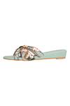 Fuchsia_Blue Embellished Wedges _Online_at_Aza_Fashions