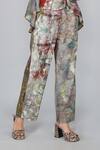 Yavi Multi Color 100% Cotton Printed Pant at Aza Fashions Yavi_Multi Color 100% Cotton Printed Pant _at_Aza_Fashions