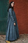 Shop_Chambray & Co._Grey Cotton Mul Round Tiered Maxi Dress _Online_at_Aza_Fashions