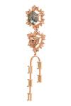 Esme By Aashna Dalmia_Gold Plated Stones Detachable Studded Danglers _Online_at_Aza_Fashions