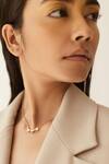 Buy_Esme by Aashna Dalmia_Gold Plated Crystals Swarovski Pendant Necklace _at_Aza_Fashions