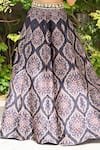 Rashika Sharma_Blue Blouse Cotton Silk Lehenga Dupion Silk Lining Shantoon One And Set _at_Aza_Fashions