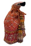 The Garnish Company Orange Stones Printed Polti Bag Online at Aza Fashions The Garnish Company_Orange Stones Printed Polti Bag _Online_at_Aza_Fashions