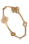 Shop Zariin 22kt Filigree Bangle Single Pc at Aza Fashions Shop_Zariin_22kt Filigree Bangle Single Pc _at_Aza_Fashions