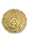 Auraa Trends_Gold Plated Pearls, Stones Kundan Juda Pin _Online_at_Aza_Fashions