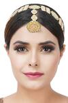 Auraa Trends_22kt Kundan Mathapatti _Online_at_Aza_Fashions