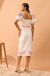 Shop Vidhi Wadhwani White Cotton V Neck Cutwork Crop Top And Skirt Set at Aza Fashions Shop_Vidhi Wadhwani_White Cotton V Neck Cutwork Crop Top And Skirt Set _at_Aza_Fashions