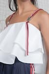 Shop_Chillosophy_White Poplin Embroidery Square Neck Tiered Top  _Online_at_Aza_Fashions