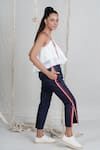 Shop_Chillosophy_Blue Poplin Striped Pant  _at_Aza_Fashions