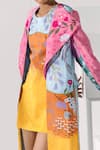 Buy_Limerick by Abirr N' Nanki_Multi Color Printed Jacket_Online_at_Aza_Fashions