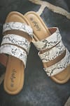 Buy_Daisie_White Animal Print Flats _at_Aza_Fashions