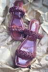 Buy_Daisie_Purple Braided Flats _Online_at_Aza_Fashions