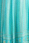 Shop_Khwaab by Sanjana Lakhani_Blue Butter Crepe Embroidered Lehenga Set_Online_at_Aza_Fashions