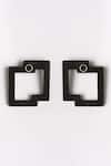 Buy Siddhant Agrawal Black Abstract Stud Earrings at Aza Fashions Buy_Siddhant Agrawal_Black Abstract Stud Earrings _at_Aza_Fashions