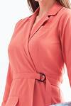 Buy_Notebook_Peach Terry Rayon Audrey Blazer Jumpsuit_Online_at_Aza_Fashions