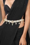 Buy_Paisley Pop_Gold Plated Kundan Pearl String Kamarbandh _Online_at_Aza_Fashions