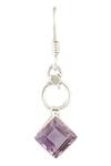 Shop_Samyukta Singhania_Silver Plated Amethyst Stone Danglers_Online_at_Aza_Fashions
