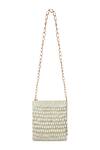 Shop_Fuchsia_White Embellished Pearl Sling Bag_at_Aza_Fashions