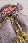 Buy_Amyra_Purple Embroidery, Sequins Potli Bag _Online_at_Aza_Fashions