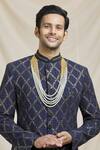 Buy_Ruby Raang_Gold Pearls, Kundan, Beads Embellished Necklace _Online_at_Aza_Fashions