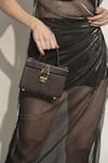 Shop_Born Flash_Brown Lantana Sling Bag _at_Aza_Fashions