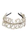 Shop_Born Flash_Gold Crystal Amerie Hairband _at_Aza_Fashions