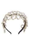 Shop_Born Flash_Gold Crystal Amerie Hairband _Online_at_Aza_Fashions