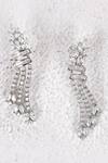 Buy_Chaotiq By Arti_Silver Plated American Diamond Leaf Motif Necklace Set_Online_at_Aza_Fashions