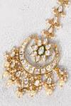 Buy_Chaotiq By Arti_Stone Chandbali Maangtikka_Online_at_Aza_Fashions