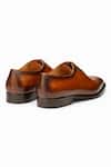 3DM LIFESTYLE_Brown Oxford Leather Shoes _at_Aza_Fashions