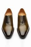 Shop_3DM LIFESTYLE_Black Oxford Leather Shoes  _at_Aza_Fashions