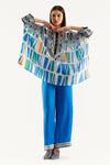 Buy_Rajdeep Ranawat_Multi Color Chanel Silk Printed Tunic_Online_at_Aza_Fashions