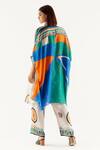 Shop_Rajdeep Ranawat_Multi Color Kamara Silk Shirt Tunic And Pant Set_at_Aza_Fashions