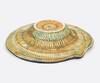 Shop_Brick Brown_Bamboo Highs Hat Platter (single Pc)_Online_at_Aza_Fashions