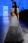 Buy_Payal Singhal_Grey Dupion Silk Embroidery Pearls Round Fitoor Lehenga With Choli _Online_at_Aza_Fashions