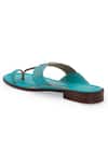 Buy_5elements_Blue Braided Kolhapuri Flats _Online_at_Aza_Fashions