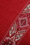 Buy_Shingora_Maroon Embroidered Woollen Geometric Shawl _Online_at_Aza_Fashions