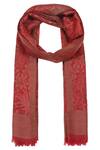 Buy_Shingora_Kani Floral Woven Shawl_Online_at_Aza_Fashions