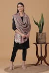 Buy Shingora Beige Woven Kani Floral And Paisley Shawl at Aza Fashions Buy_Shingora_Beige Woven Kani Floral And Paisley Shawl _at_Aza_Fashions