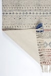 Shop_ORNA_Brown 100% Cotton Block Print Hand Rug_Online_at_Aza_Fashions