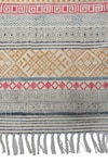 Buy_ORNA_Yellow 100% Cotton Block Print Hand Rug_Online_at_Aza_Fashions