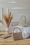 Buy_Waby Saby_Gold Sunkissed Bead Handbag Single Pc_at_Aza_Fashions