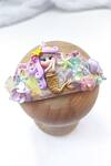 Shop_The Peach Street_Multi Color Princess Of The Sea Crown_at_Aza_Fashions