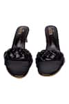 Shop_THE ALTER_Black Braided Bella Kitten Heels _at_Aza_Fashions